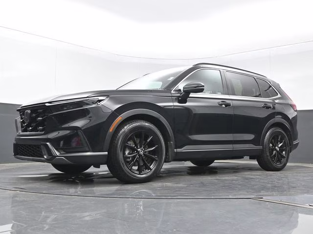 2023 Black Honda CR-V Hybrid Sport FWD SUV
