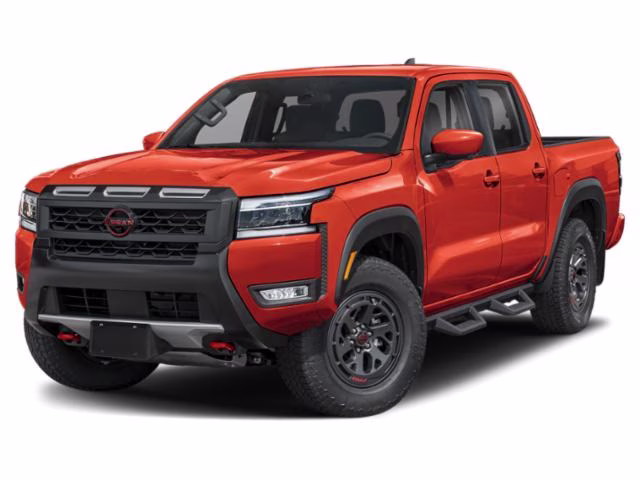 2026 Afterburn Orange Nissan Frontier PRO-X RWD