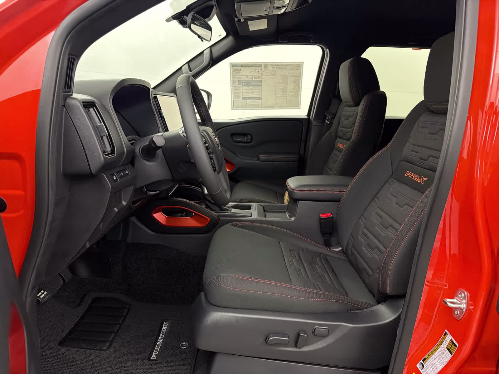 2026 Afterburn Orange Nissan Frontier PRO-X RWD Truck