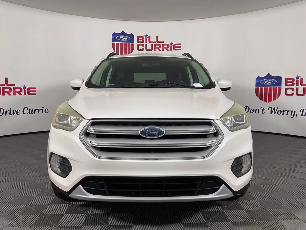 2018 White Platinum Clearcoat Metallic Ford Escape SEL FWD SUV