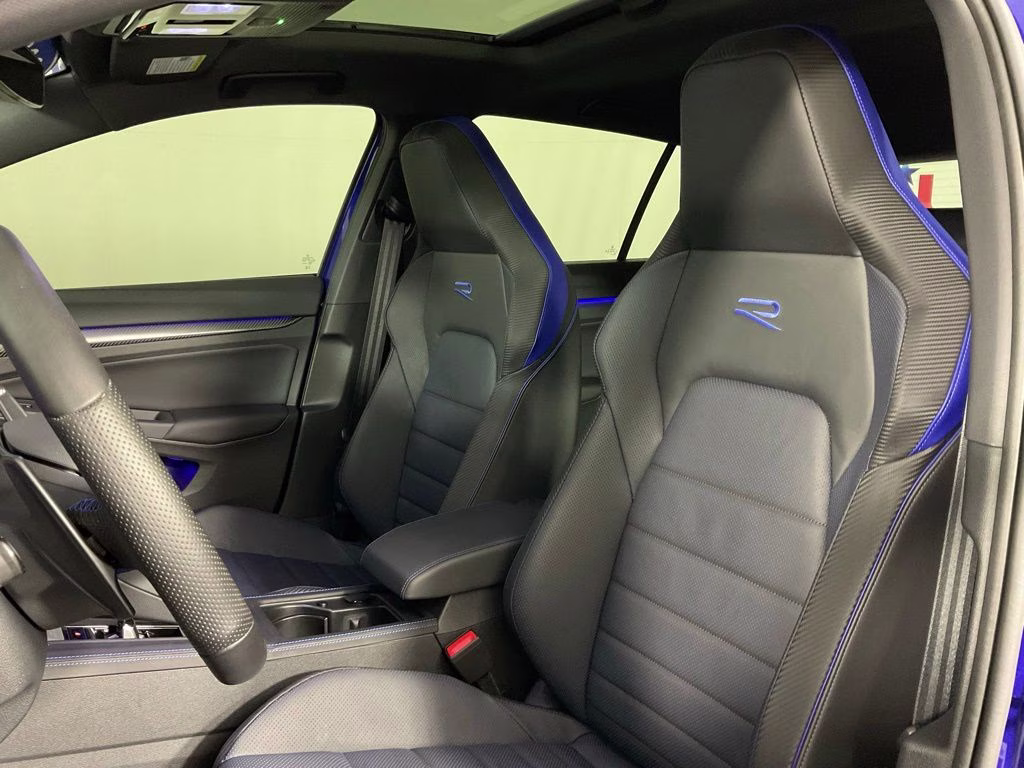 2025 Blue Volkswagen Golf R 2.0T AWD Hatchback