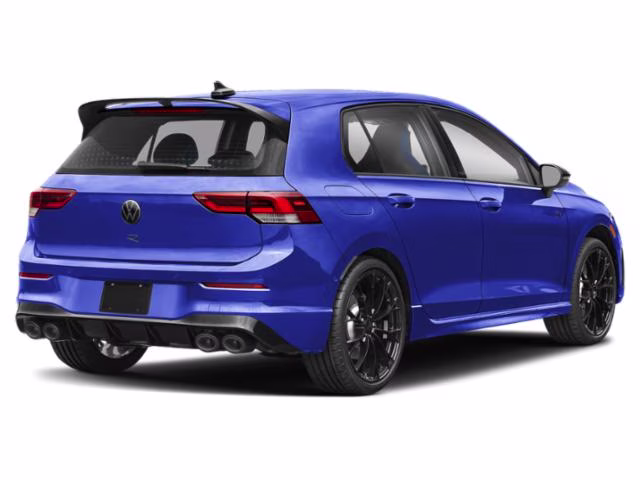 2025 Blue Volkswagen Golf R 2.0T AWD Hatchback