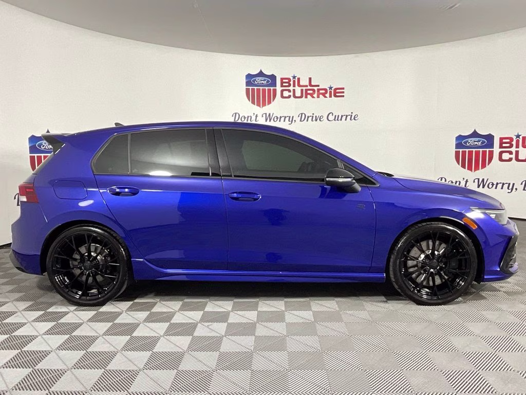 2025 Blue Volkswagen Golf R 2.0T AWD Hatchback
