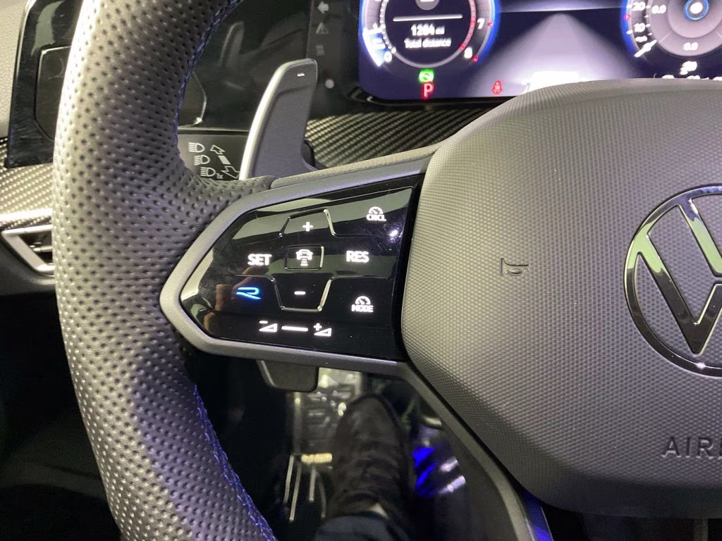 2025 Blue Volkswagen Golf R 2.0T AWD Hatchback