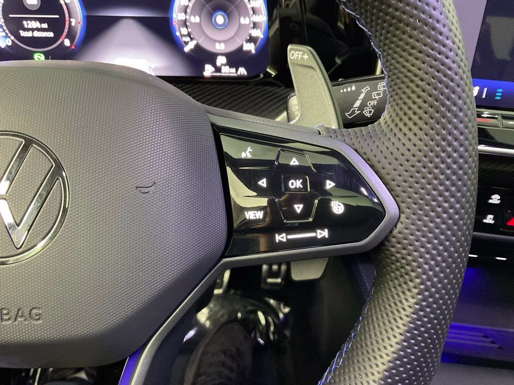 2025 Blue Volkswagen Golf R 2.0T AWD Hatchback