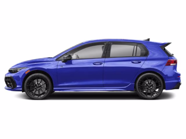 2025 Blue Volkswagen Golf R 2.0T AWD Hatchback