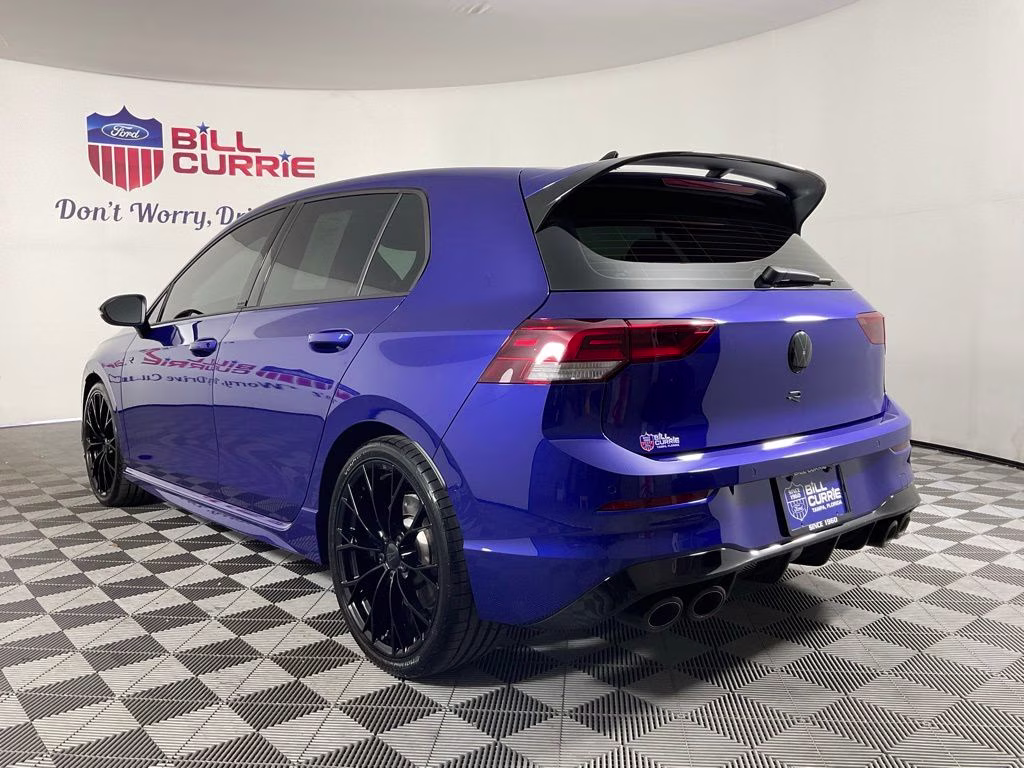2025 Blue Volkswagen Golf R 2.0T AWD Hatchback