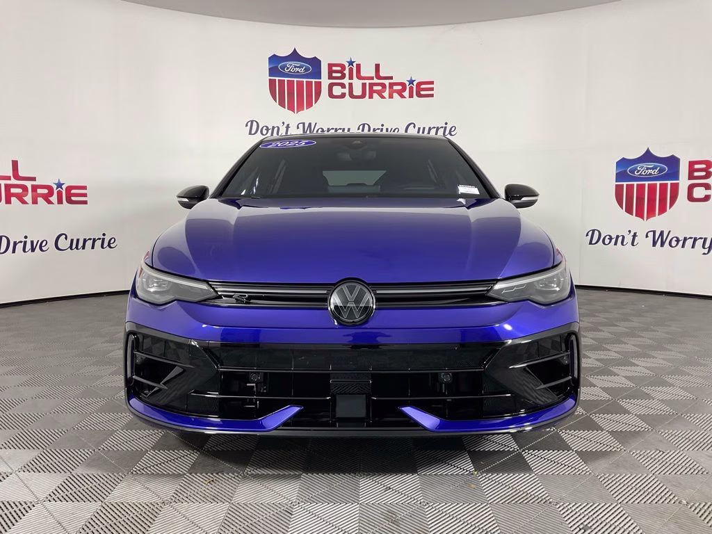 2025 Blue Volkswagen Golf R 2.0T AWD Hatchback