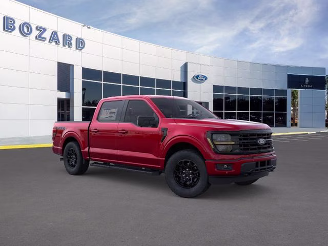 2026 Ruby Red Metallic Tinted Clearcoat Ford F-150 XLT 4X4 Truck