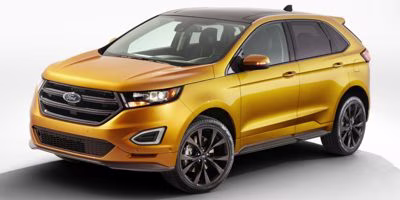 2015 Orange Ford Edge Sport FWD SUV