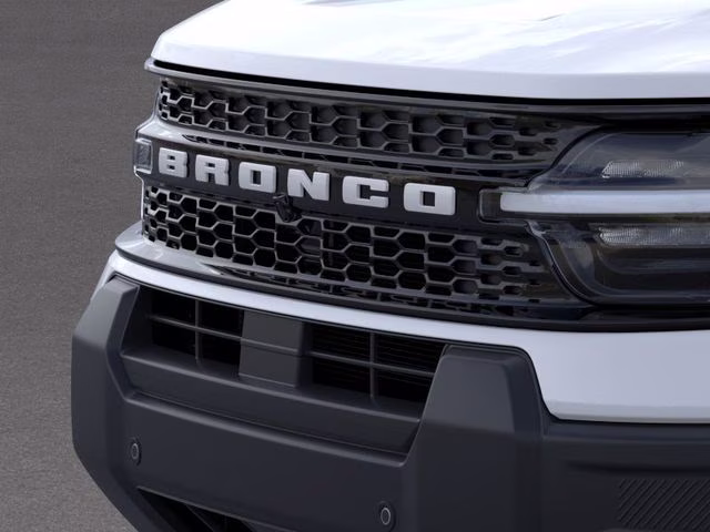 2026 Space White Metallic Ford Bronco Sport Outer Banks 4X4 SUV
