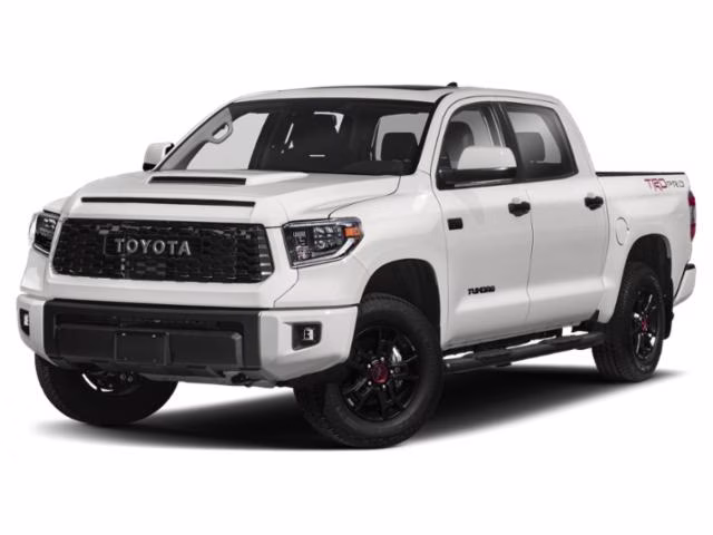 2020 White Toyota Tundra TRD Pro 4X4 Truck