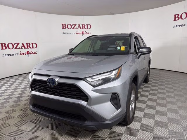 2024 Silver Sky Metallic Toyota RAV4 Hybrid LE AWD SUV