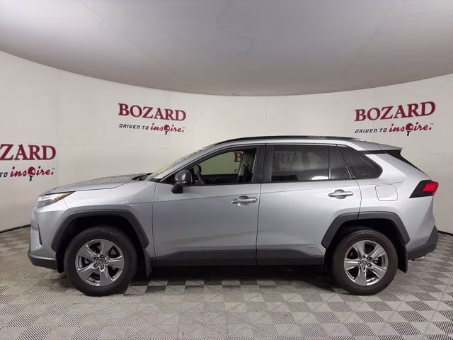 2024 Silver Sky Metallic Toyota RAV4 Hybrid LE AWD SUV