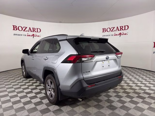 2024 Silver Sky Metallic Toyota RAV4 Hybrid LE AWD SUV