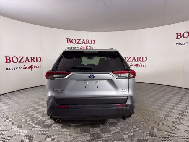 2024 Silver Sky Metallic Toyota RAV4 Hybrid LE AWD SUV