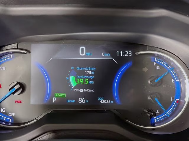 2024 Silver Sky Metallic Toyota RAV4 Hybrid LE AWD SUV