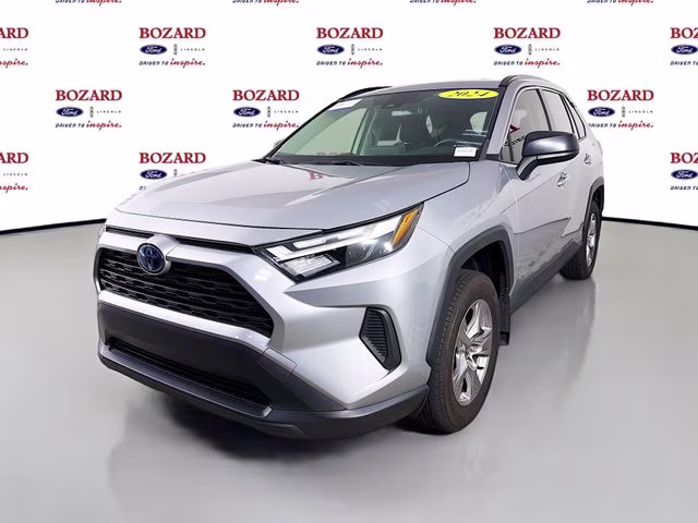 2024 Silver Sky Metallic Toyota RAV4 Hybrid LE AWD SUV