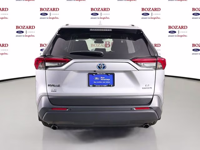 2024 Silver Sky Metallic Toyota RAV4 Hybrid LE AWD SUV