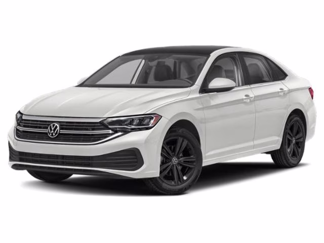 2023 White Volkswagen Jetta 1.5T SE FWD Sedan