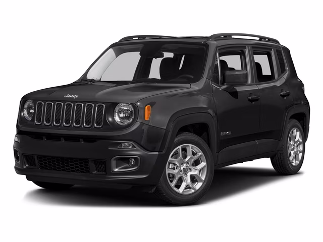 2016 Black Jeep Renegade Latitude 4X4 SUV