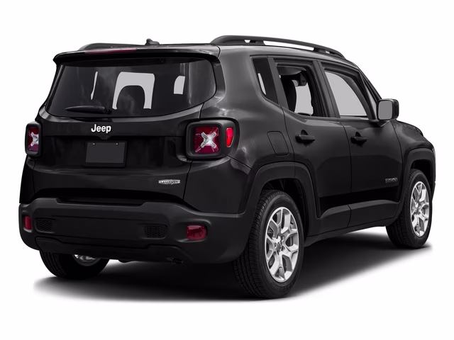 2016 Black Jeep Renegade Latitude 4X4 SUV