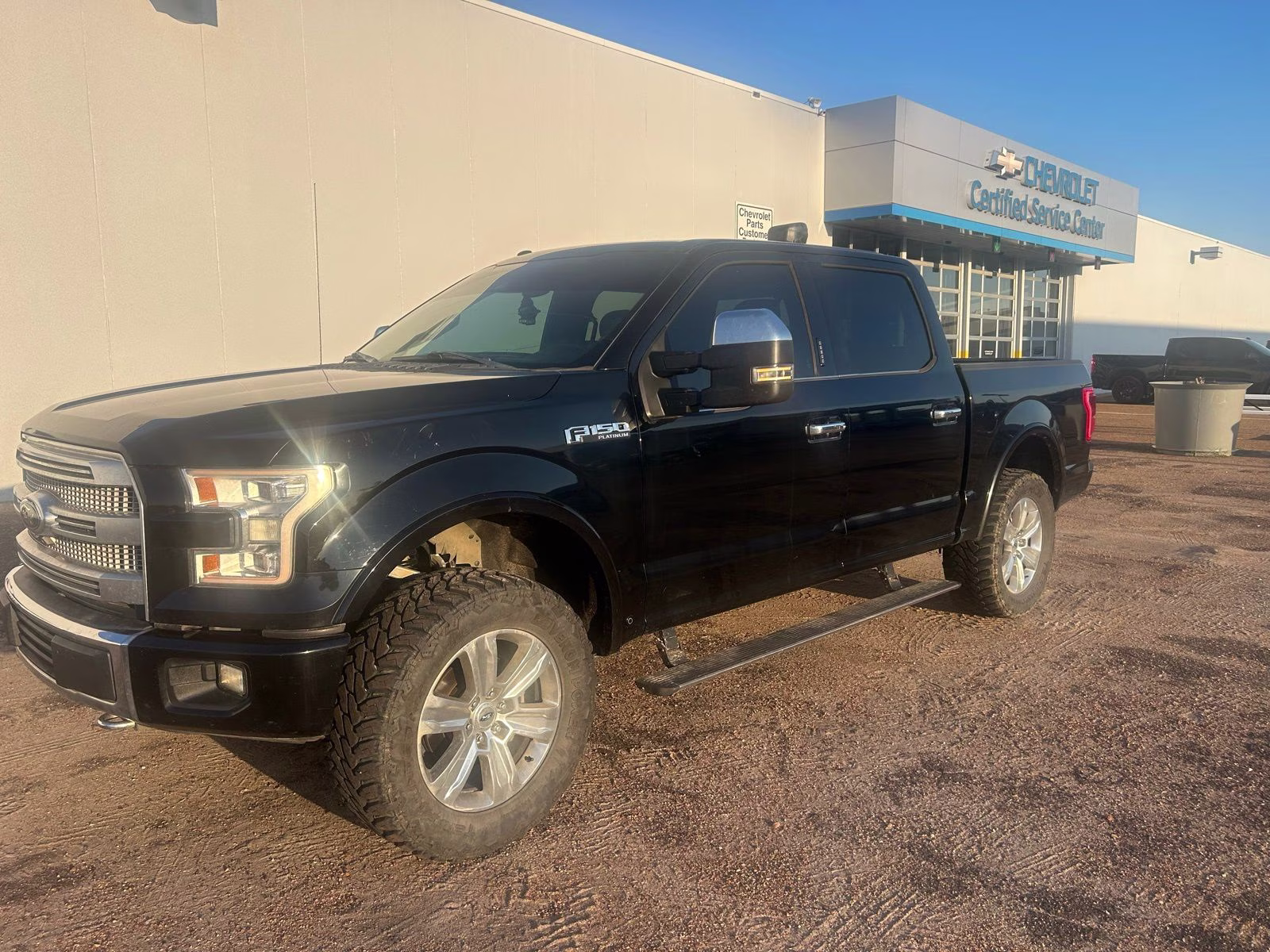 2016 Shadow Black Ford F-150 Platinum 4X4 Truck