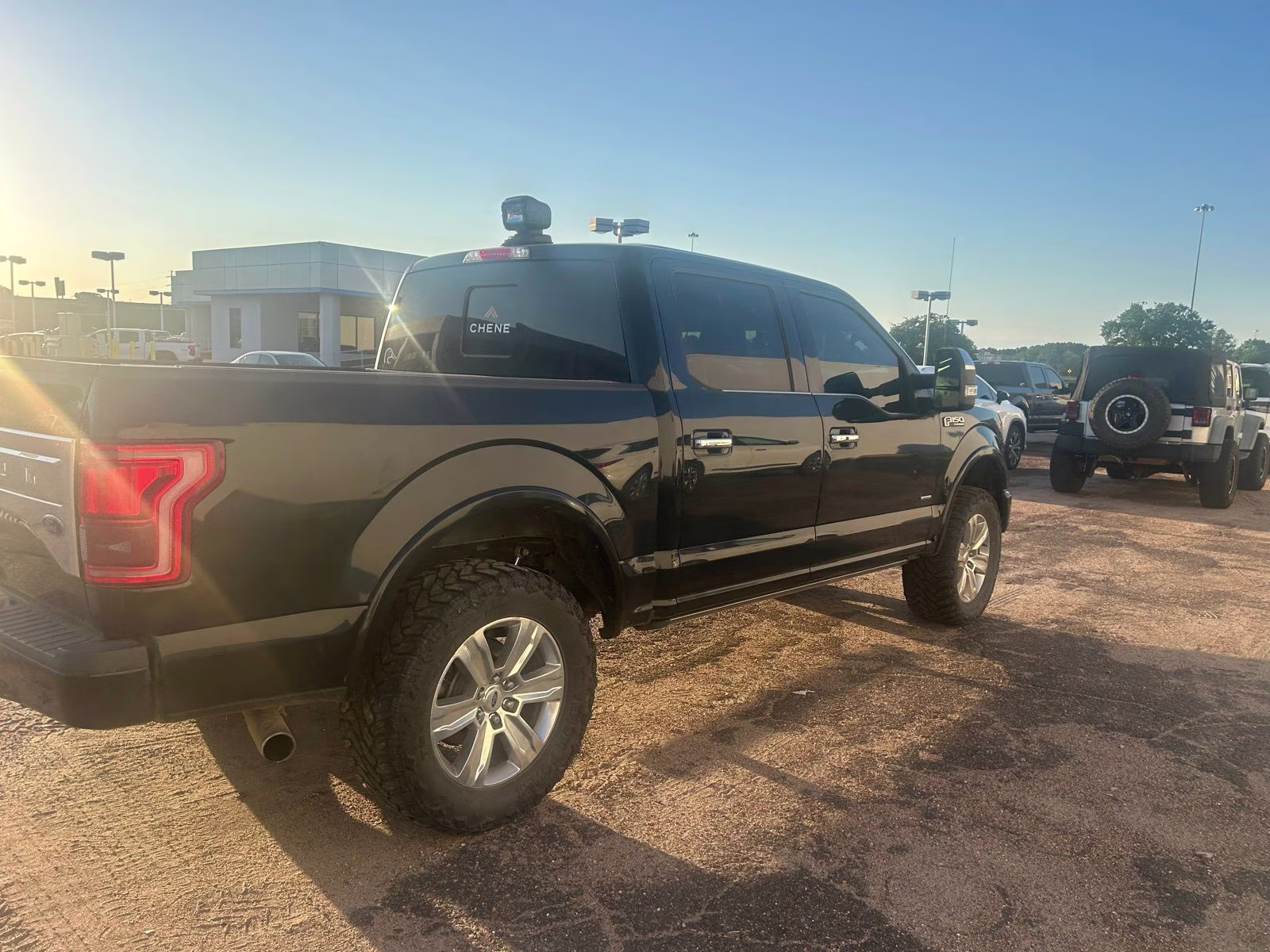 2016 Shadow Black Ford F-150 Platinum 4X4 Truck