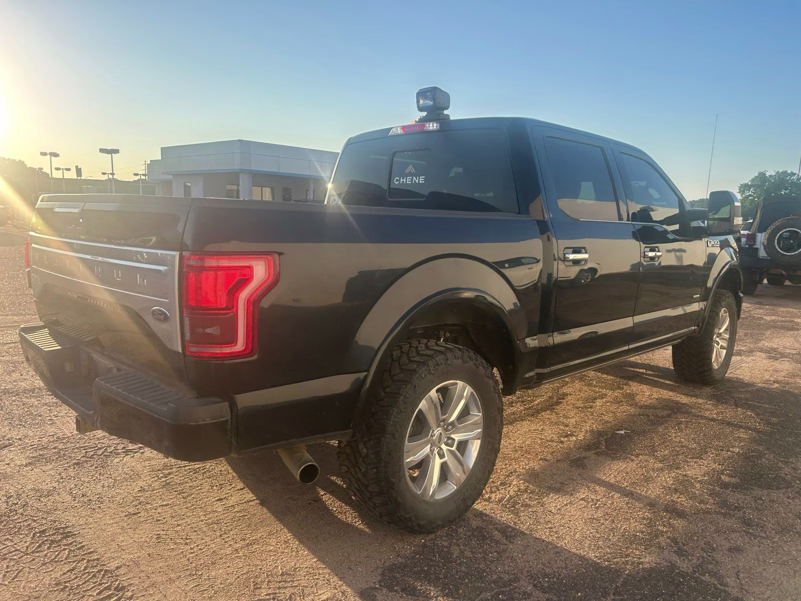 2016 Shadow Black Ford F-150 Platinum 4X4 Truck