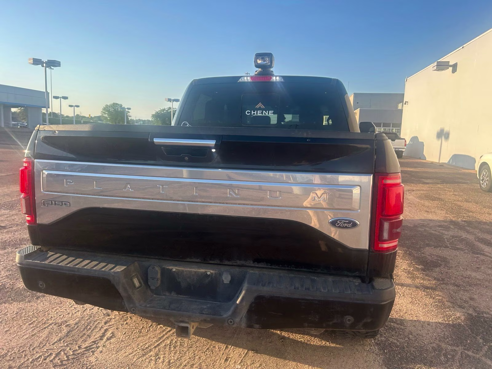 2016 Shadow Black Ford F-150 Platinum 4X4 Truck