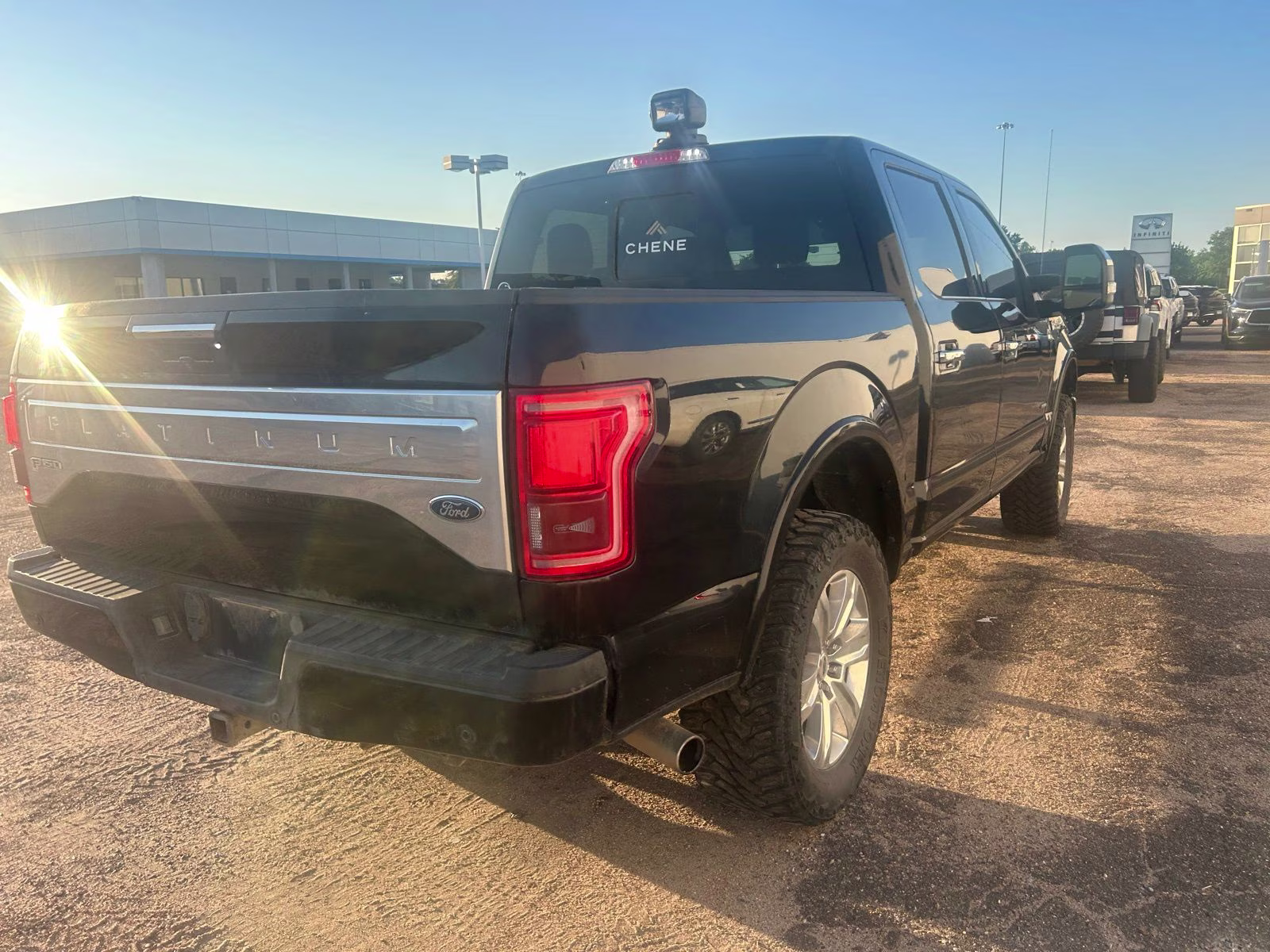 2016 Shadow Black Ford F-150 Platinum 4X4 Truck