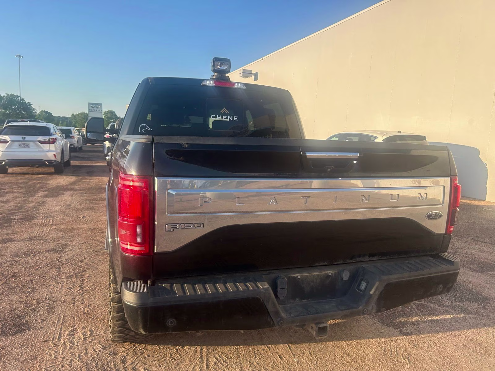 2016 Shadow Black Ford F-150 Platinum 4X4 Truck