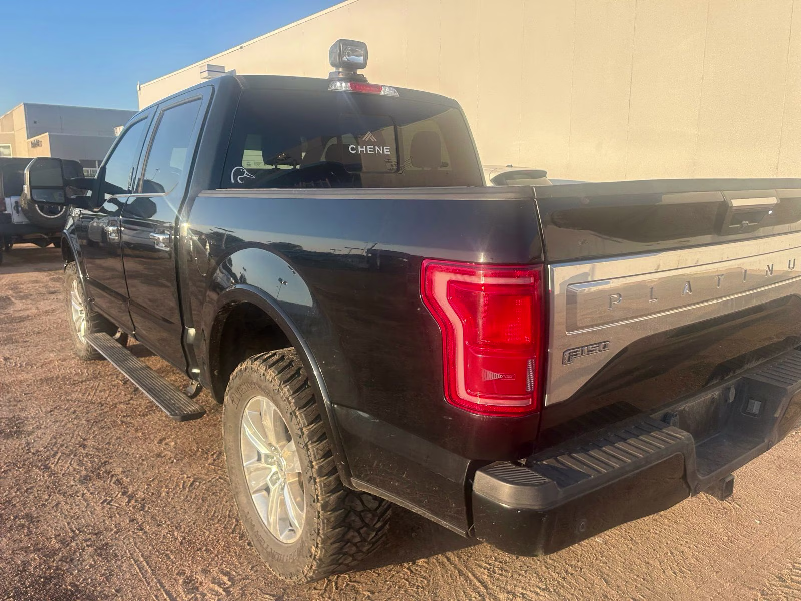 2016 Shadow Black Ford F-150 Platinum 4X4 Truck