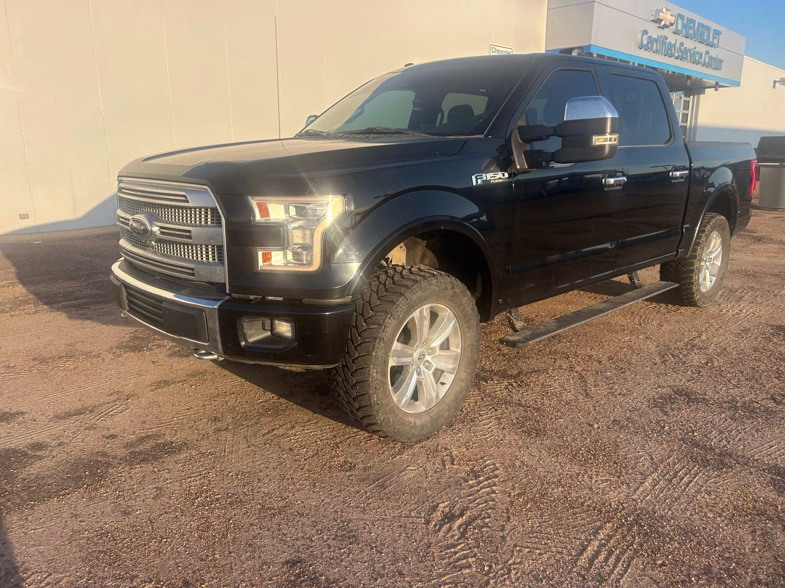 2016 Shadow Black Ford F-150 Platinum 4X4 Truck