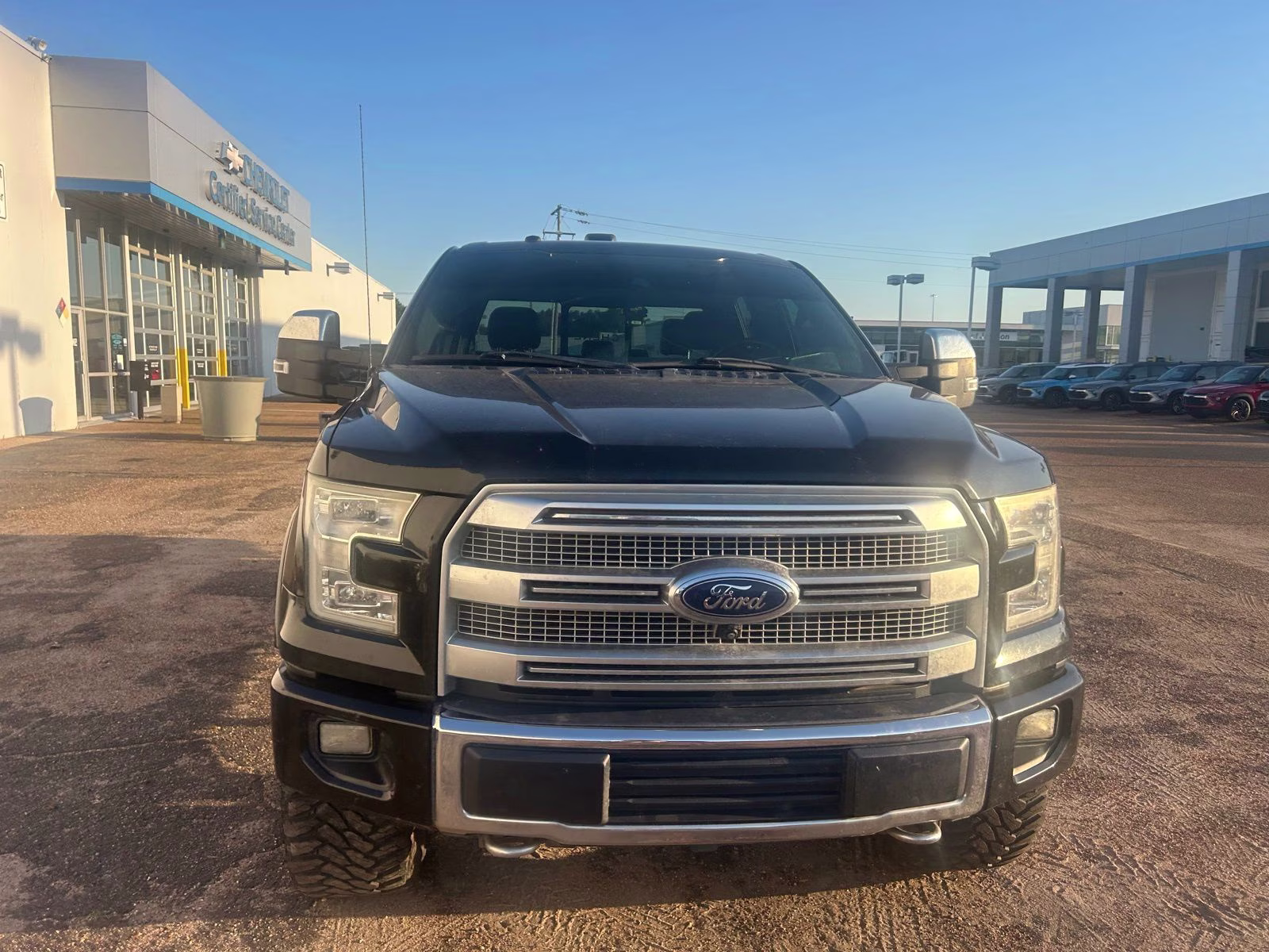 2016 Shadow Black Ford F-150 Platinum 4X4 Truck