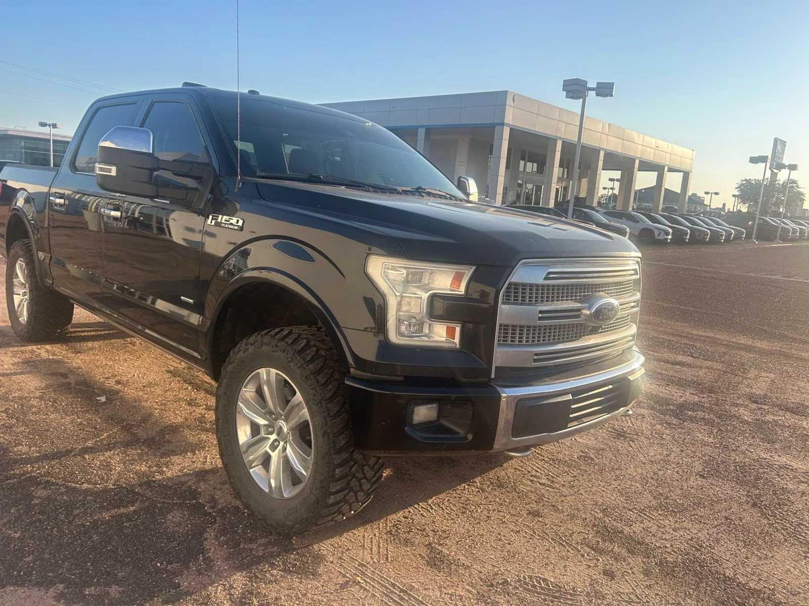 2016 Shadow Black Ford F-150 Platinum 4X4 Truck