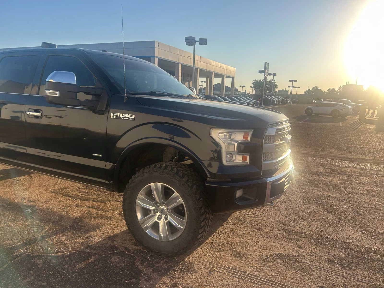 2016 Shadow Black Ford F-150 Platinum 4X4 Truck
