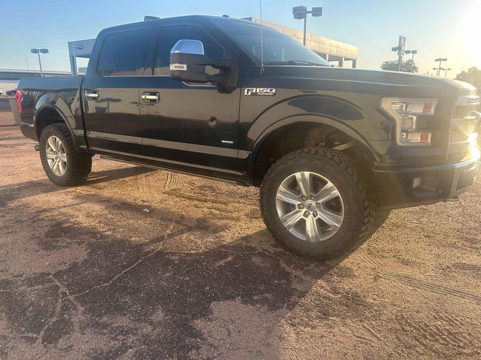2016 Shadow Black Ford F-150 Platinum 4X4 Truck