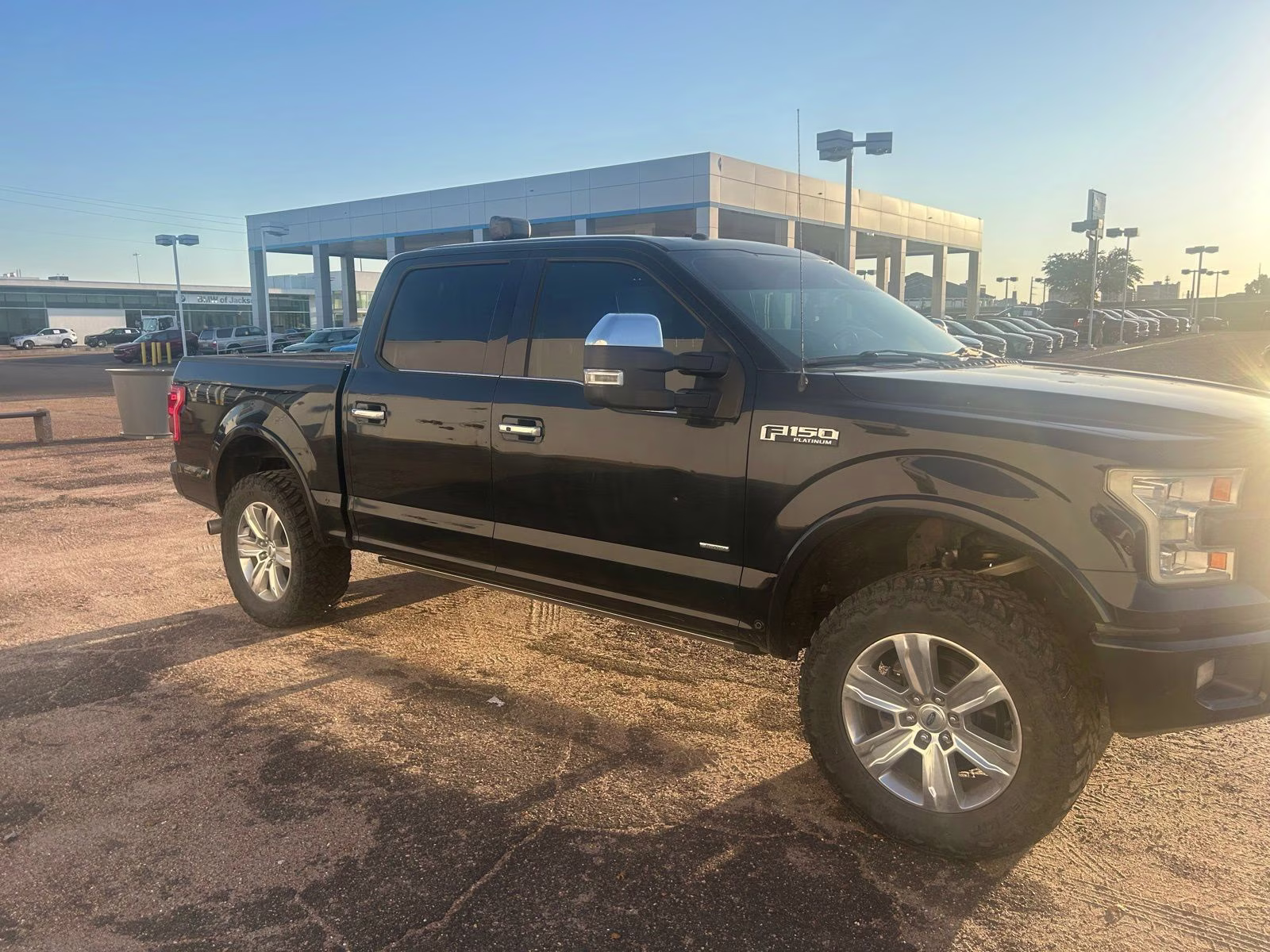 2016 Shadow Black Ford F-150 Platinum 4X4 Truck