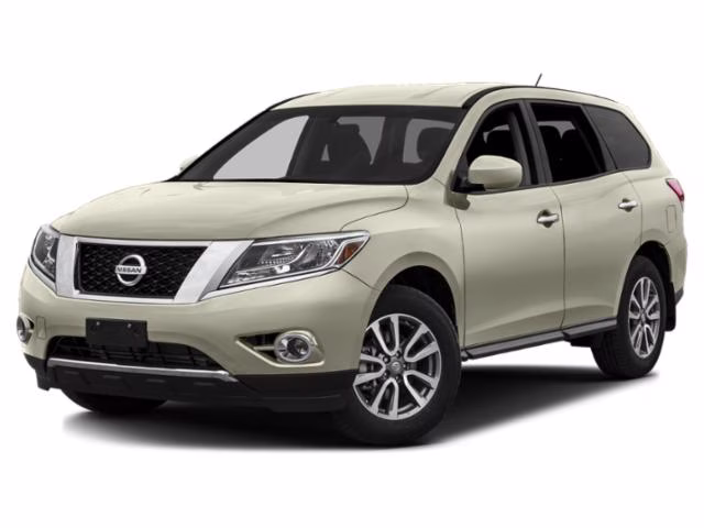 2015 Pearl White Nissan Pathfinder Platinum FWD SUV