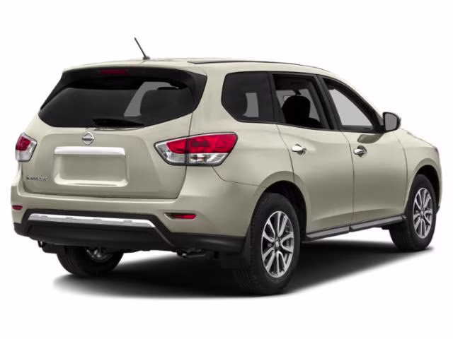 2015 Pearl White Nissan Pathfinder Platinum FWD SUV