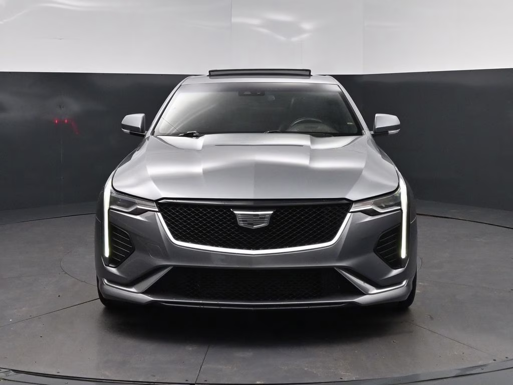 2021 Steel Metallic Cadillac CT4 Sport RWD Sedan