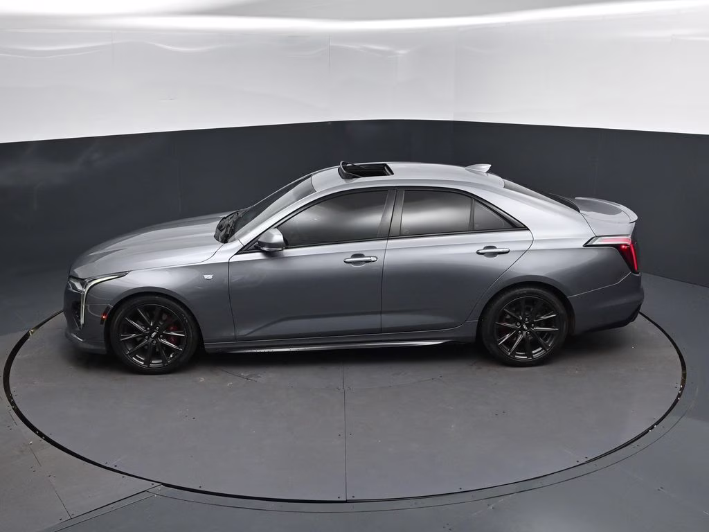 2021 Steel Metallic Cadillac CT4 Sport RWD Sedan
