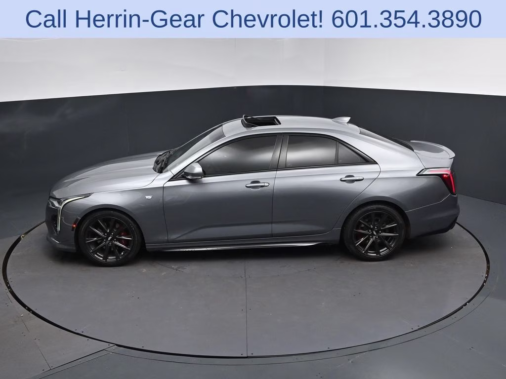 2021 Steel Metallic Cadillac CT4 Sport RWD Sedan