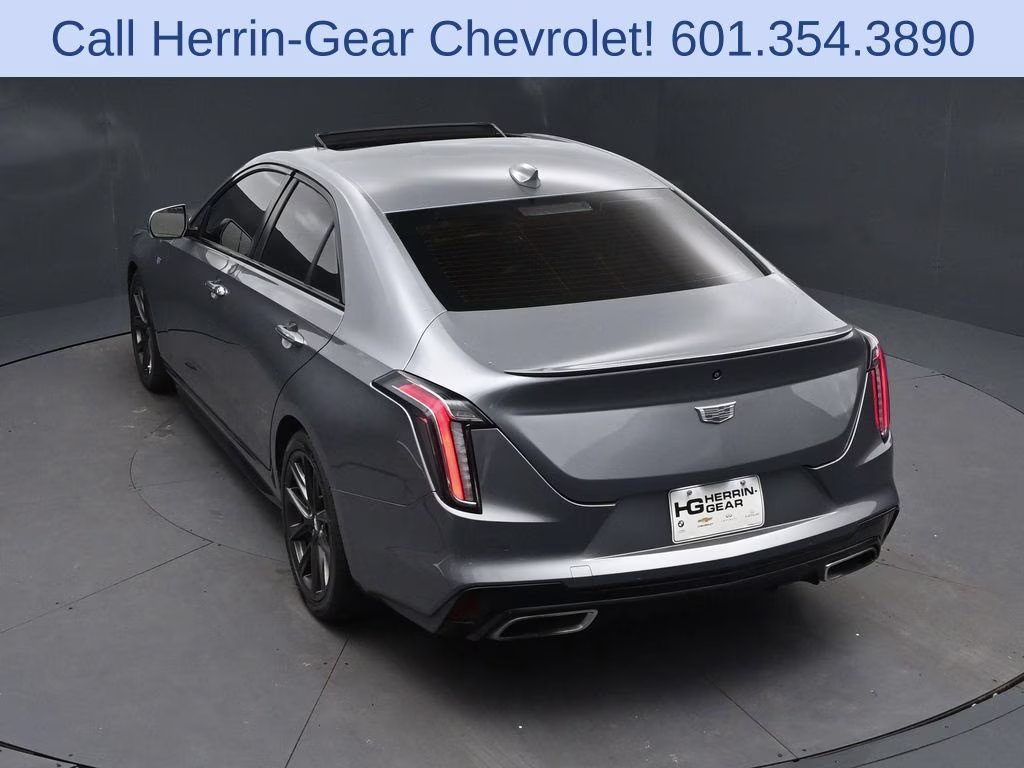 2021 Steel Metallic Cadillac CT4 Sport RWD Sedan