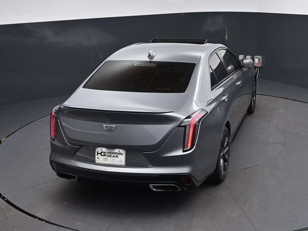 2021 Steel Metallic Cadillac CT4 Sport RWD Sedan