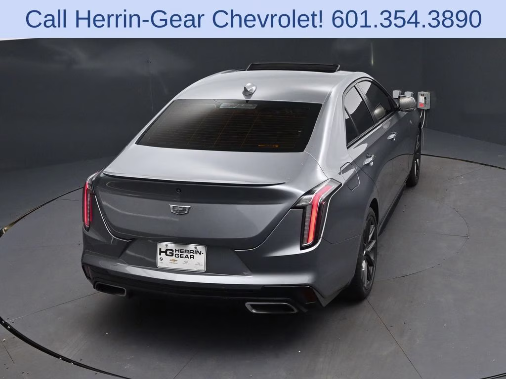 2021 Steel Metallic Cadillac CT4 Sport RWD Sedan