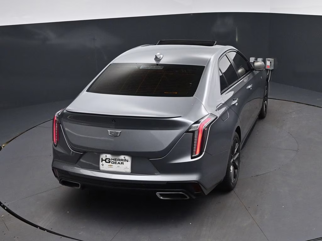 2021 Steel Metallic Cadillac CT4 Sport RWD Sedan