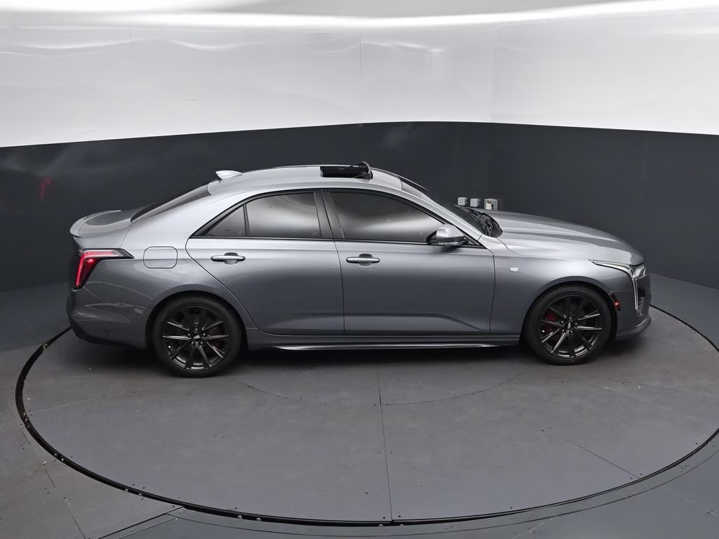 2021 Steel Metallic Cadillac CT4 Sport RWD Sedan