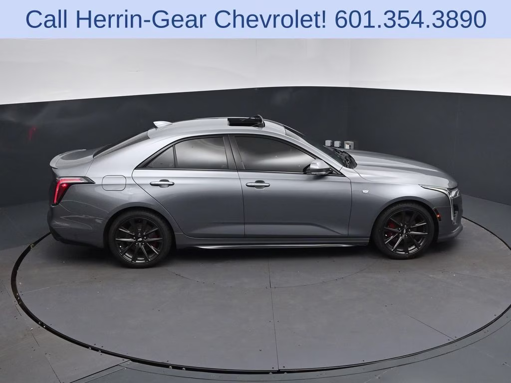 2021 Steel Metallic Cadillac CT4 Sport RWD Sedan